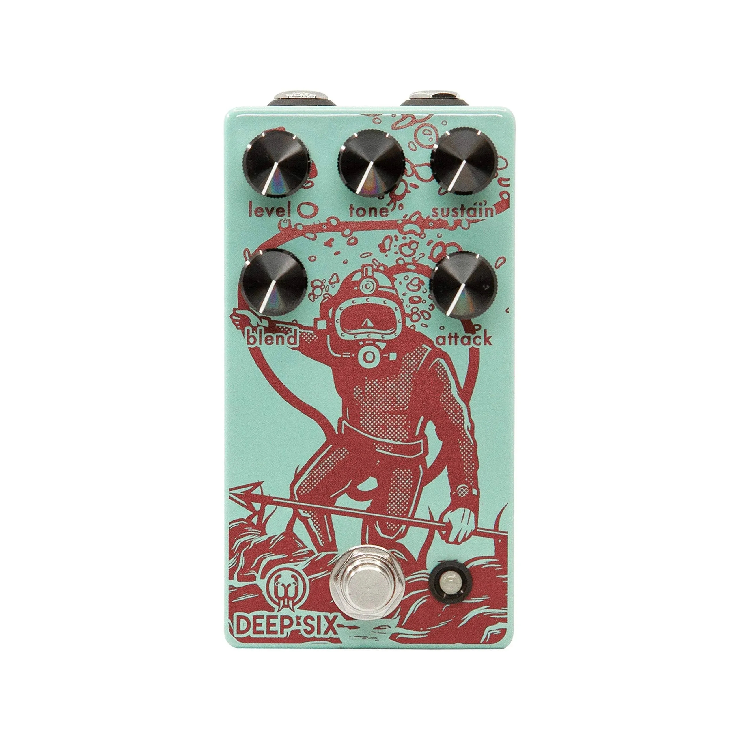 Walrus Audio Deep Six Compressor V3 Effect Pedal | Danville Music