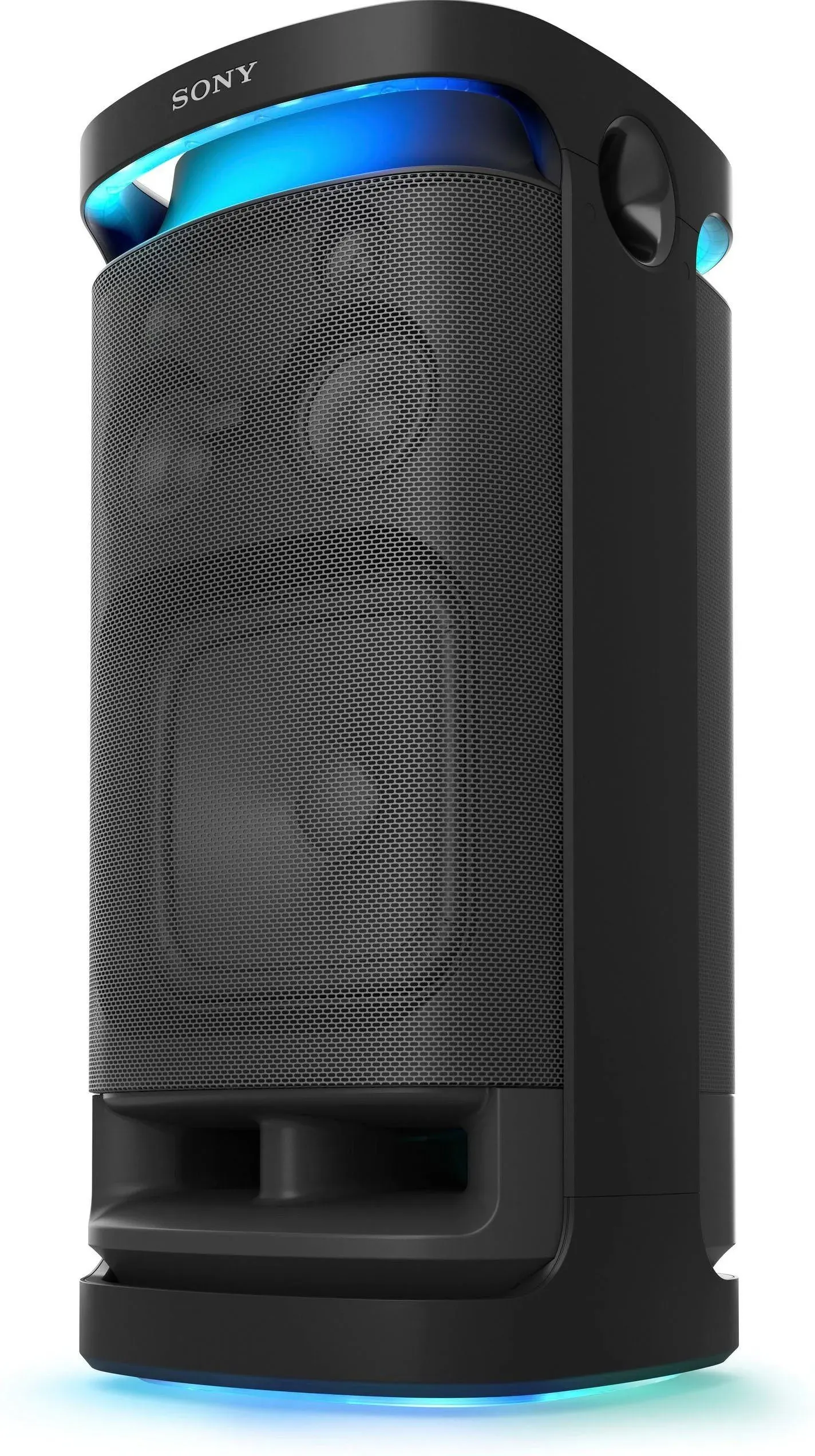 Sony SRS-XV900 X-Series Wireless Portable-Bluetooth-Karaoke Party-Speaker with 25 Hour-Battery, Built-in Handle and Wheels, Omnidirectional-Sound and Lights - NEW