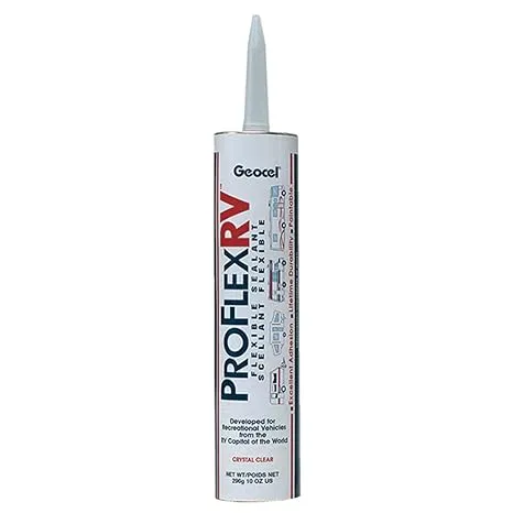 Geocel Gc28100 Pro Flex RV Flexible Sealant - Clear