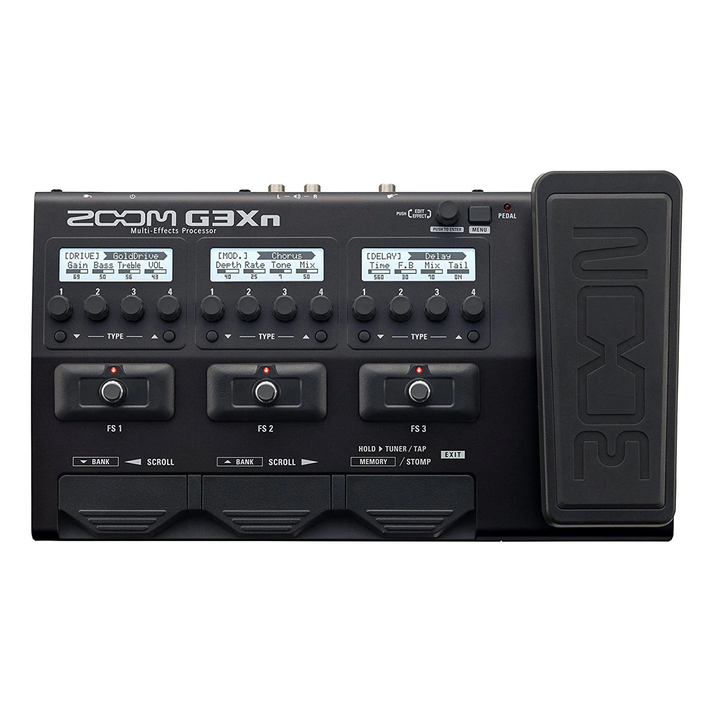 Zoom G3Xn - Multi-Effects Processor with Expression Pedal