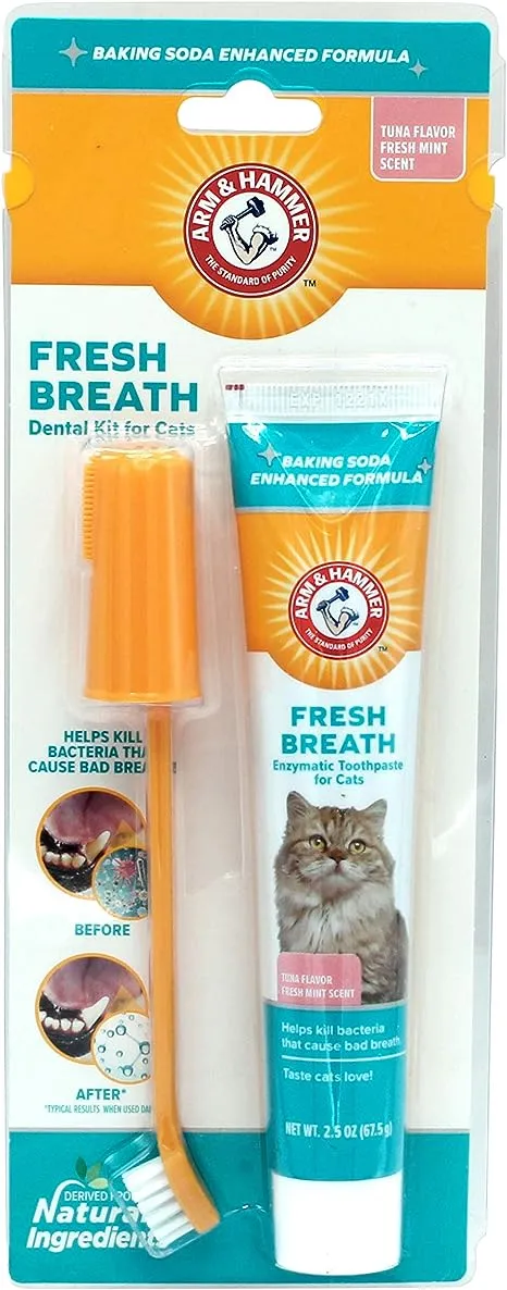 Arm & Hammer Advanced Care Dental Care Kit for Cats - FFP4517PS