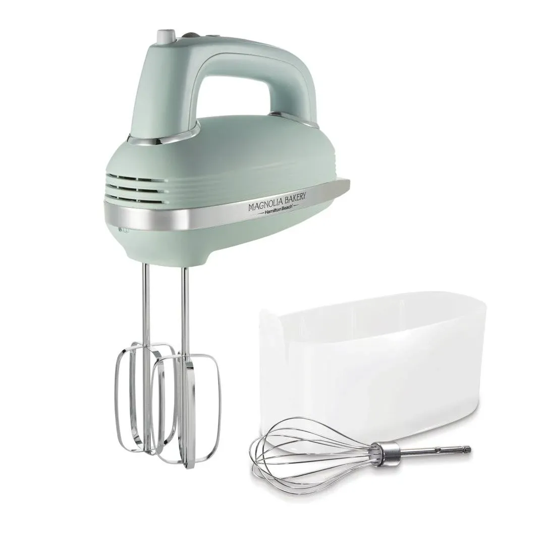 Magnolia Bakery 5 Speed Hand Mixer - Blue