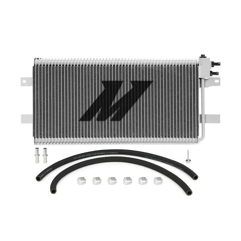 Mishimoto MMTC-RAM-03SL Automatic Transmission Oil Cooler Compatible With Dodge Ram Cummins 2500 / 3500 5.9L / 6.7L 2003-2009