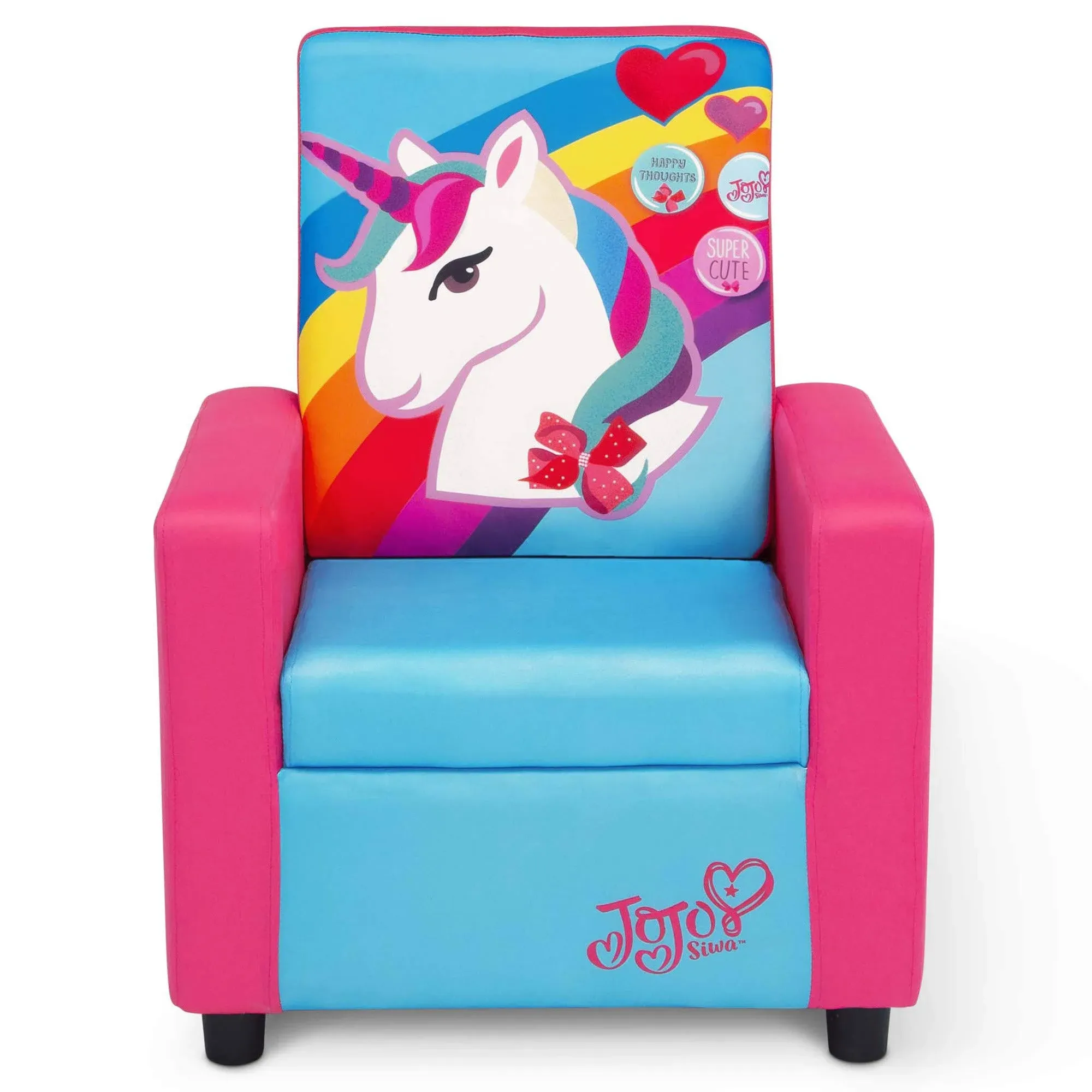 Jojo Siwa High Back Upholstered Chair