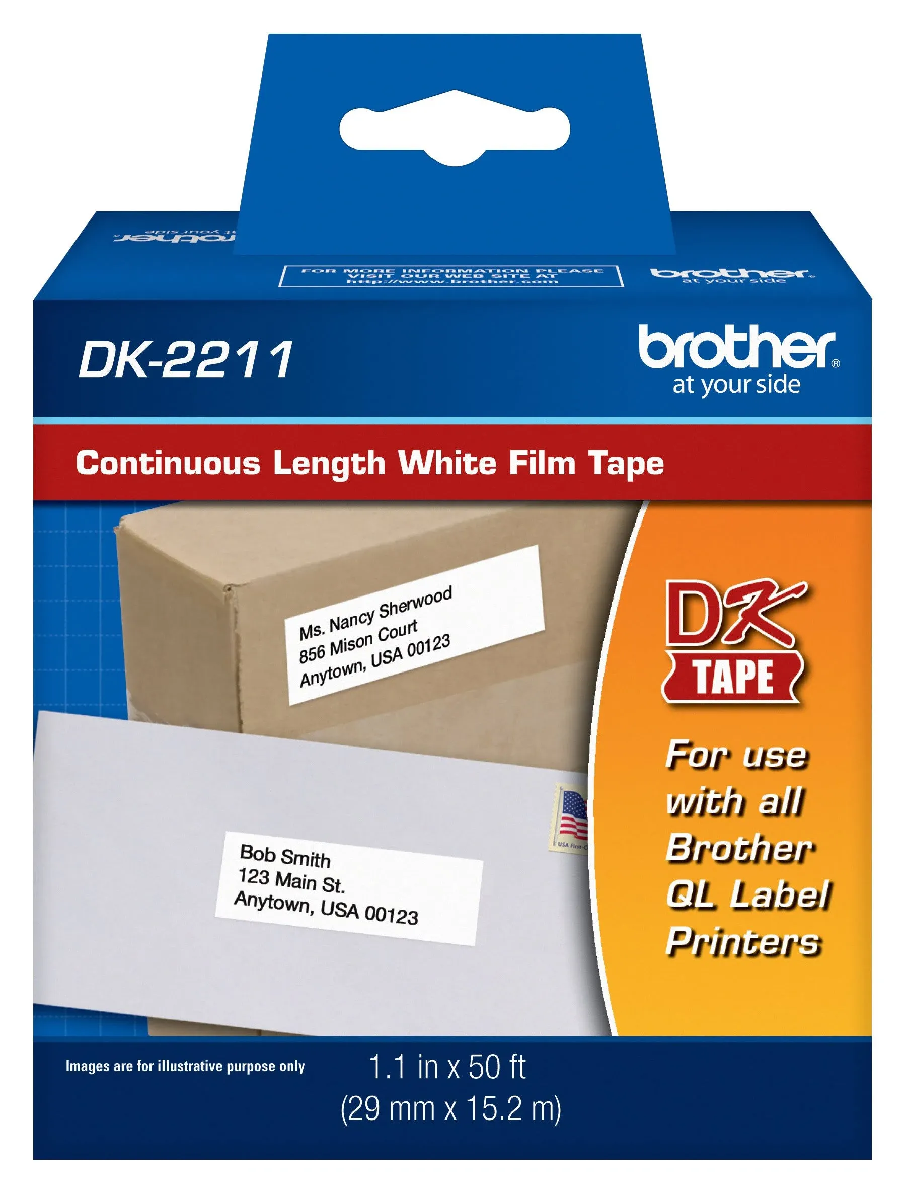 Brother Continuous Film Label Tape DK2211