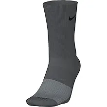 Nike Everyday Plus Cushioned 6 Pack Crew Socks - Grey - Large