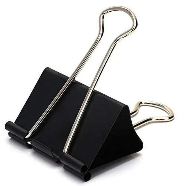 Upgrade Extra Large Binder Clips 2.4 Inch Length for Office (8 Pcs)