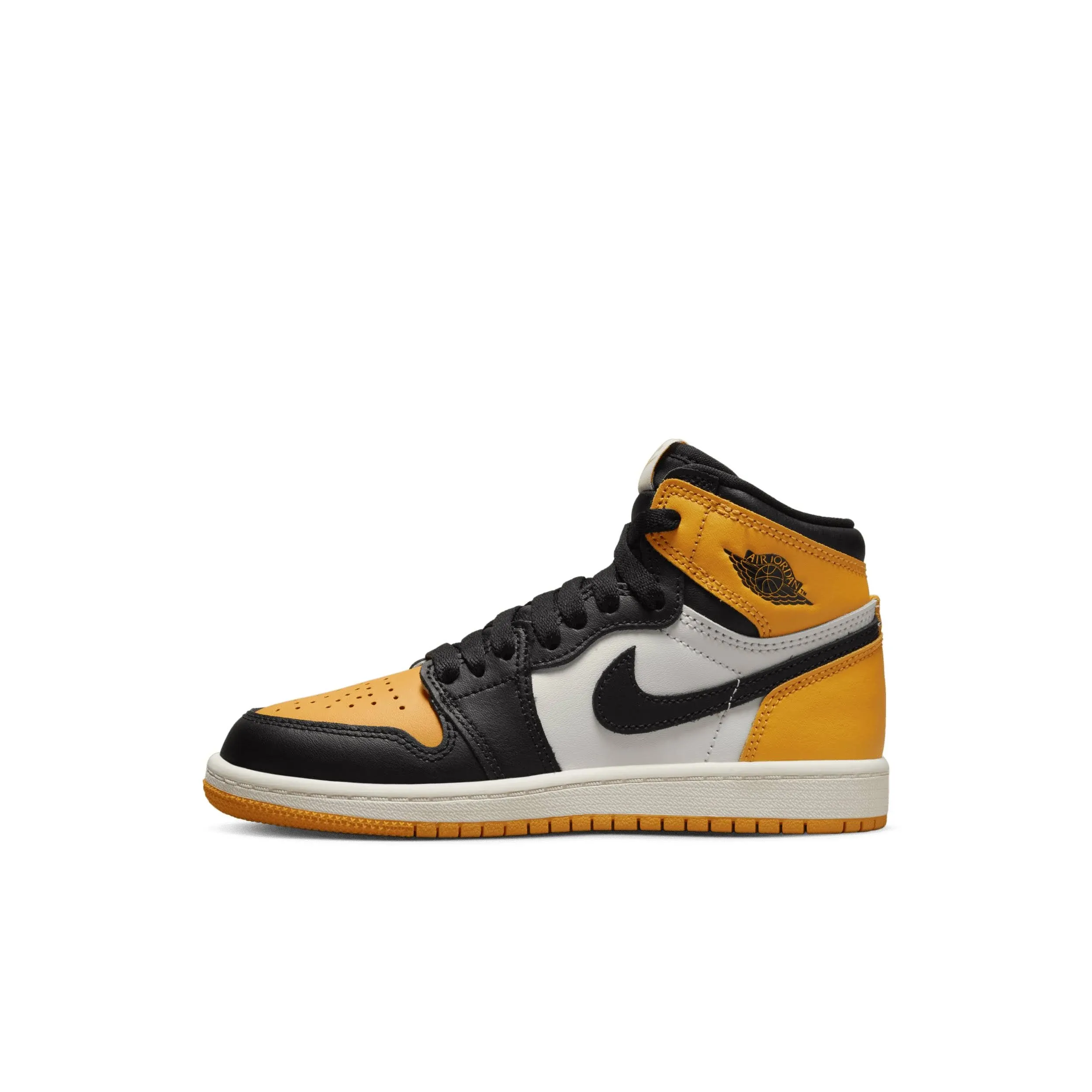 Air Jordan Retro 1 High OG (PS) Little Kids&#039; Shoes Taxi-Black-Sai<wbr/>l AQ2664-711