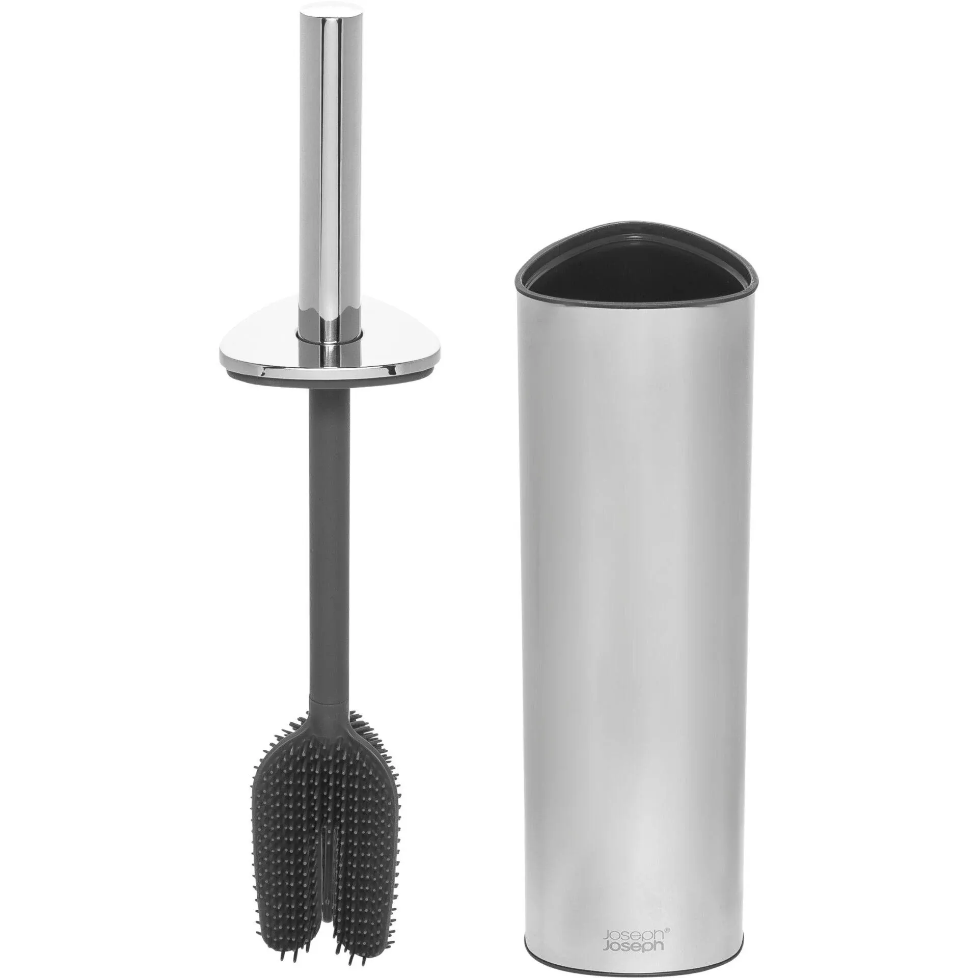 Joseph Joseph - Flex 360 Luxe Toilet Brush, Stainless Steel