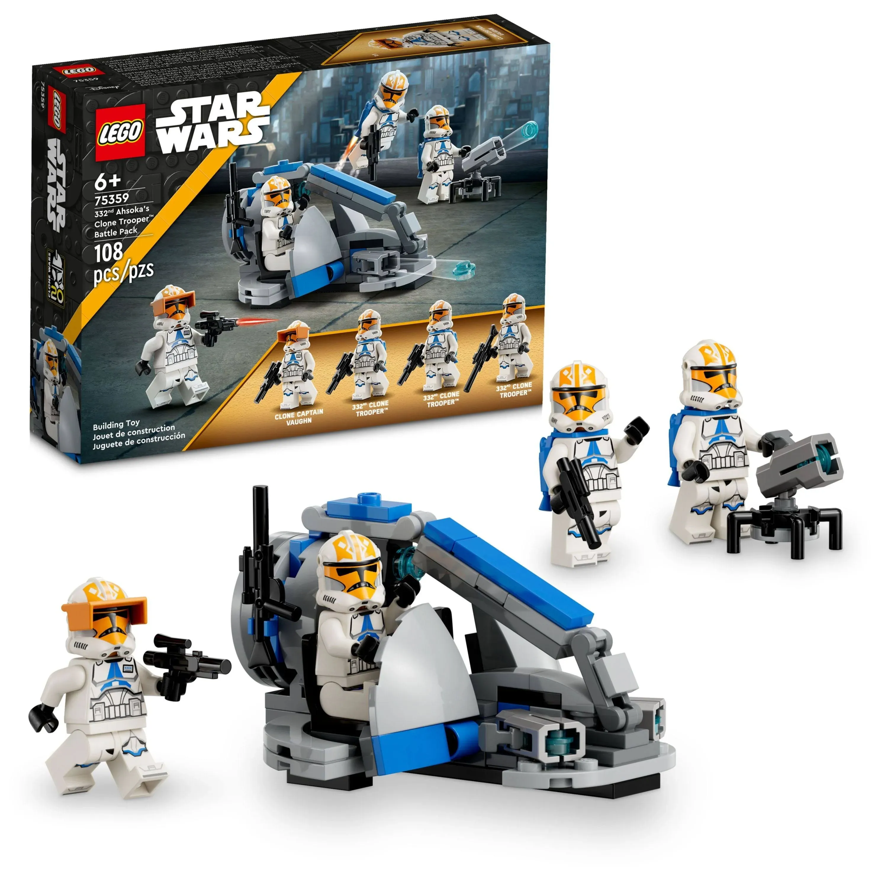 LEGO Star Wars - 75359 - 332nd Ahsoka's Clone Trooper™ Battle Pack