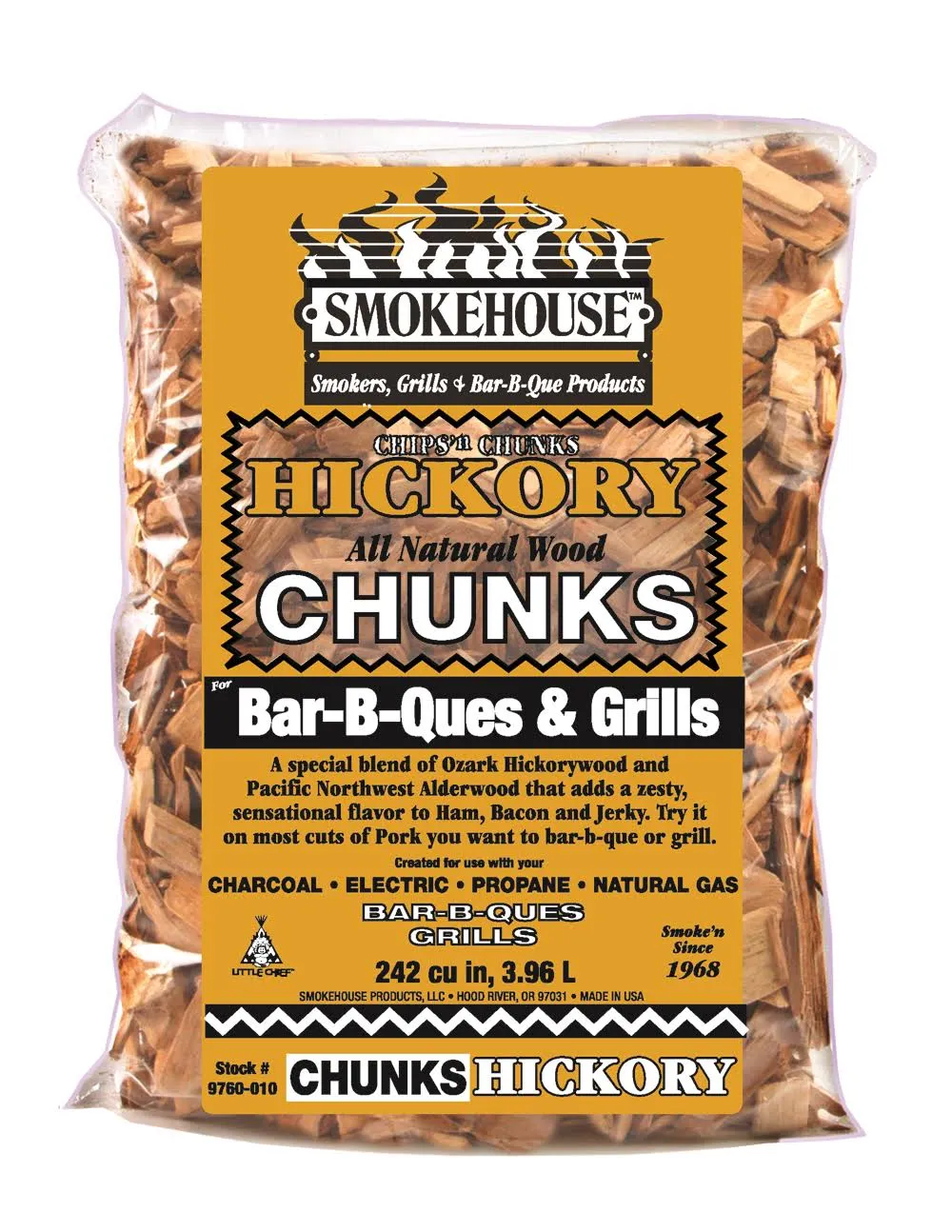 Smokehouse Hickory Wood Chunks