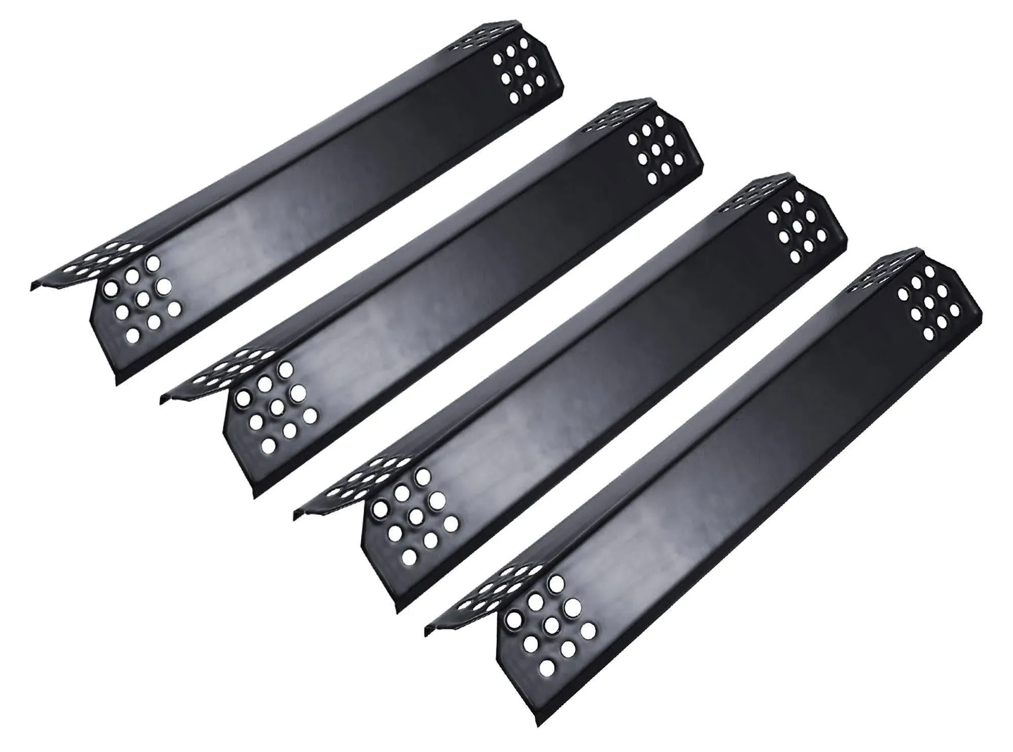 Unicook Porcelain Grill Heat Plate 4 Pack, Grill Replacement Parts, 14 5/8" L