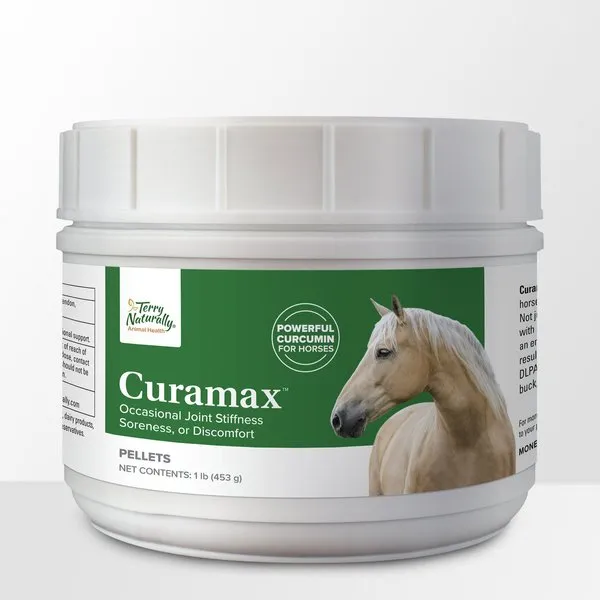 Terry Naturally Animal Health Curamax - 1 lb. of Pellets - for Horses - Curcumin