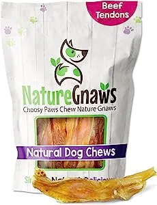 Beef Tendon Chews 4-5"