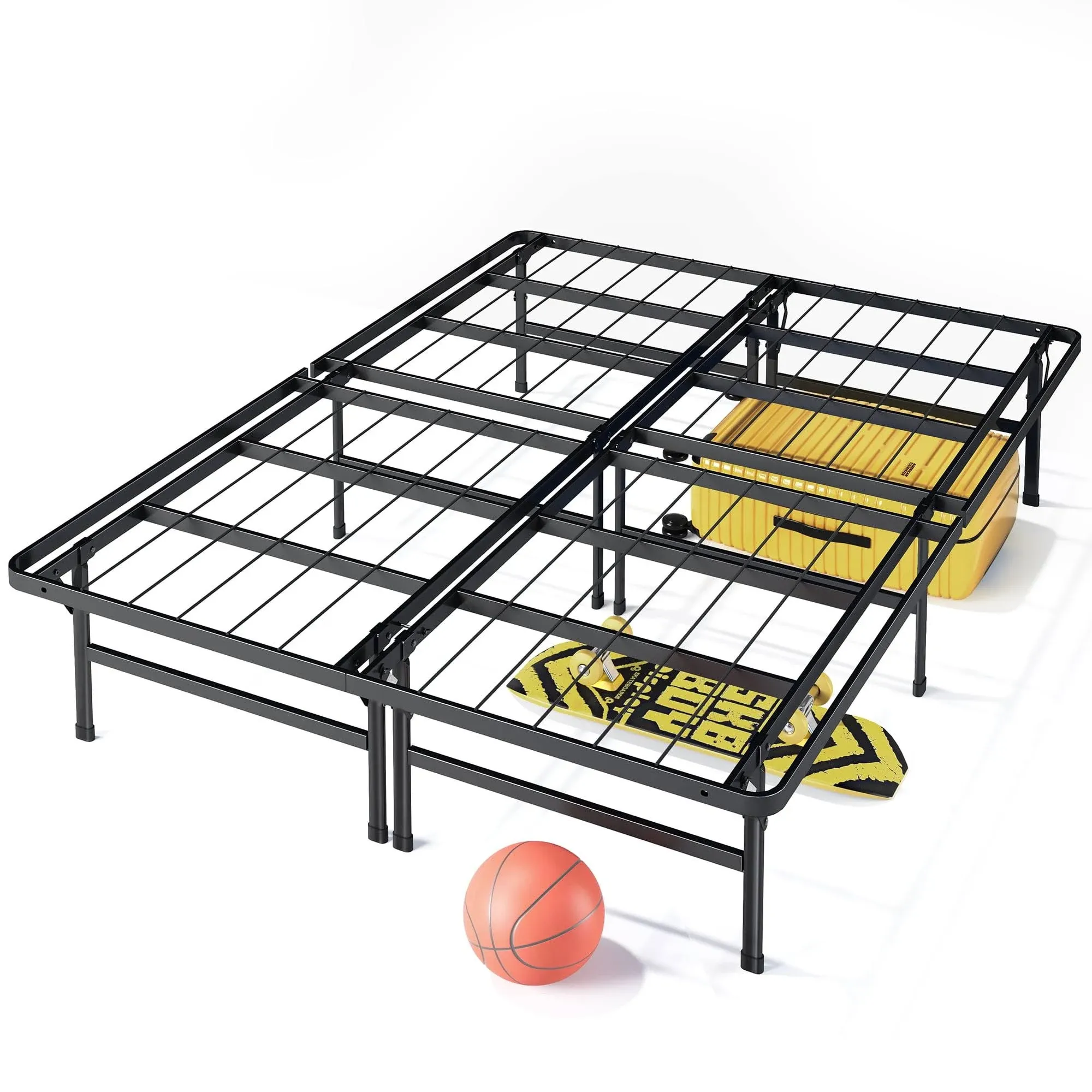 SmartBase Heavy Duty Twin Metal Bed Frame