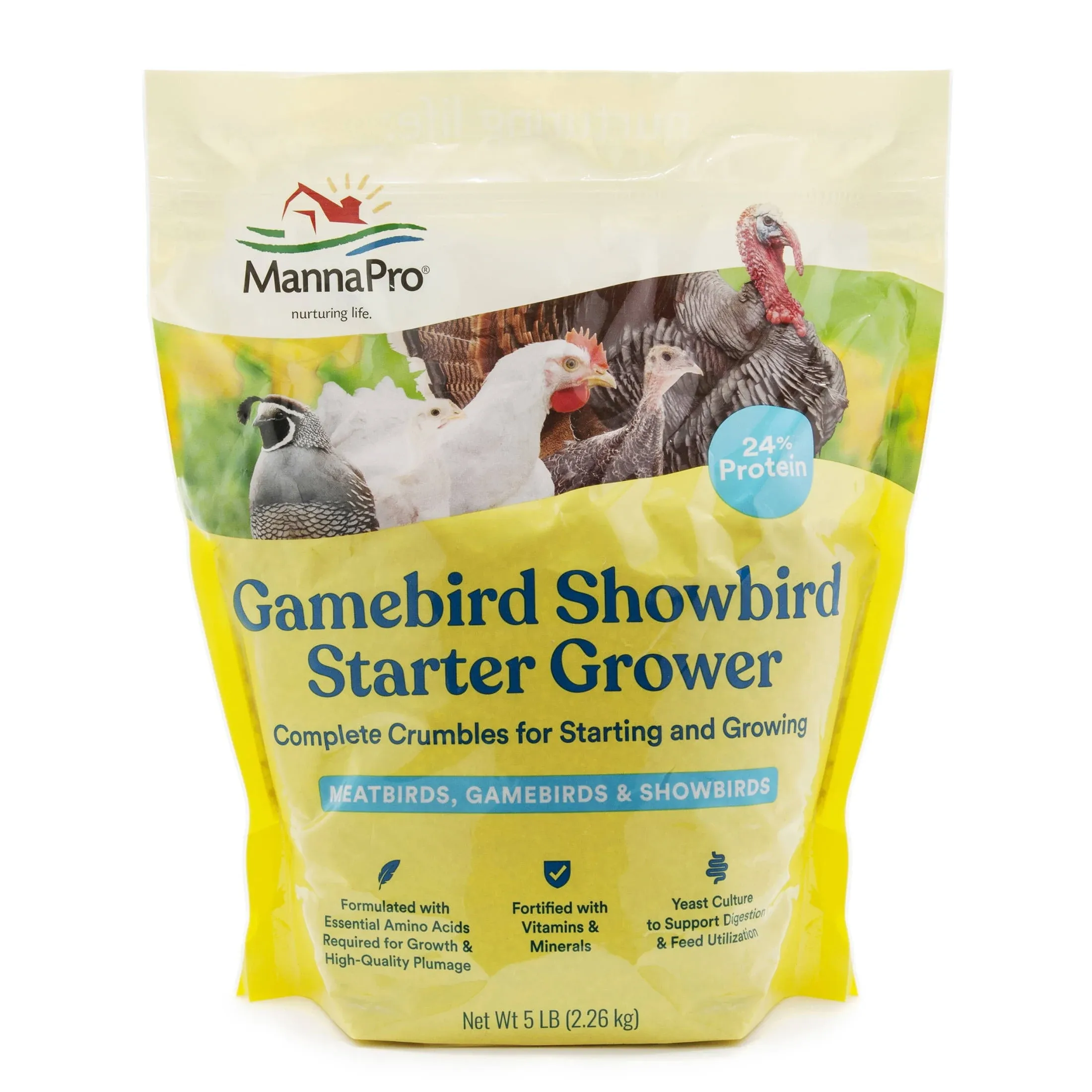 Gamebird Showbird Starter Grower Complete Crumbles