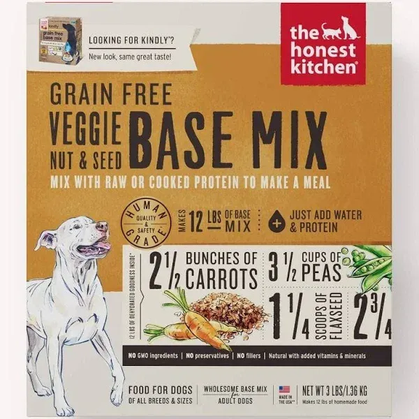 The Honest Kitchen Dehydrated Dog Food Base Mix