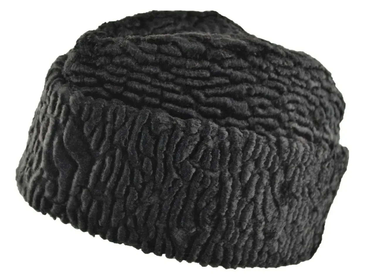 Broner Men&#039;s Furry Diplomat Persian Hat Black