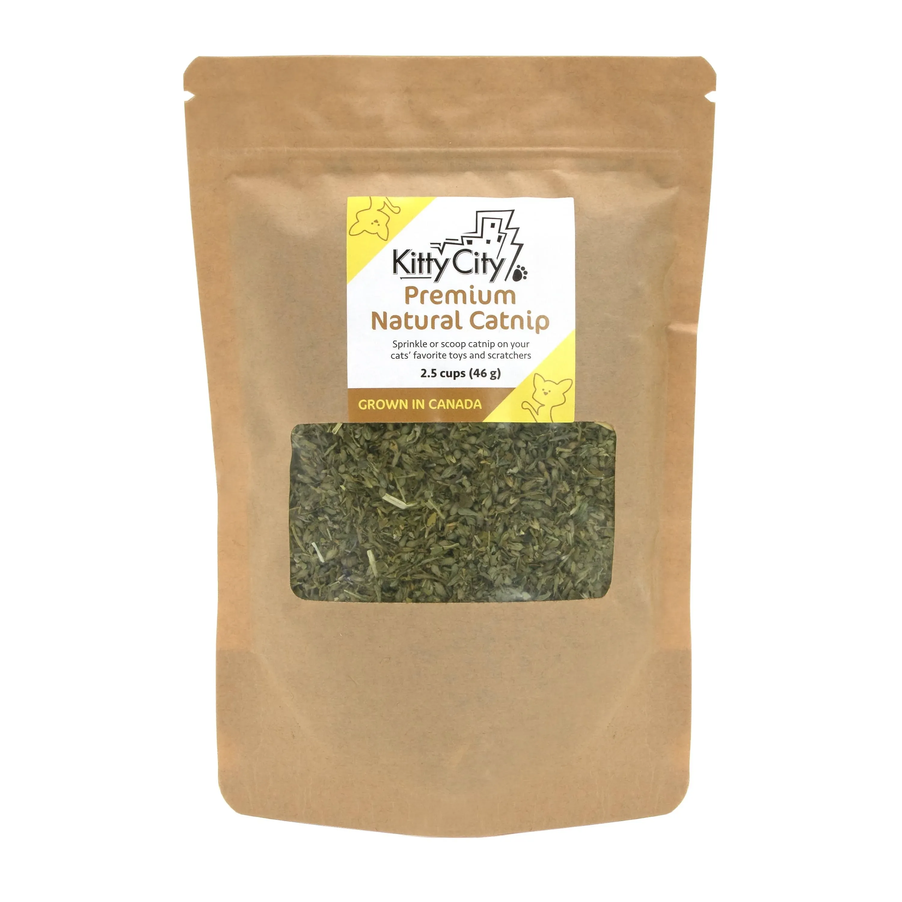 Kitty City Premium Natural Catnip with Silvervine Bag