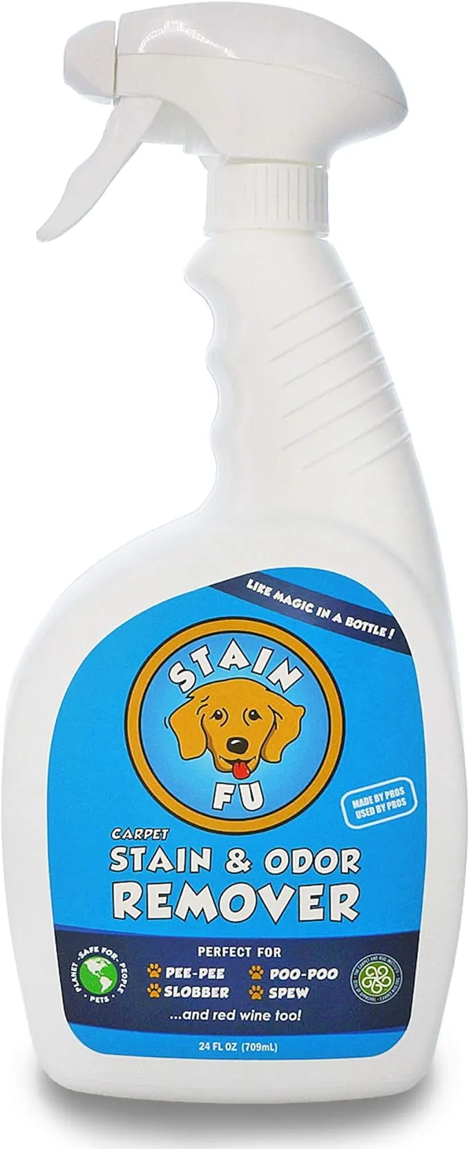 Strength Carpet Odor &amp; Stain Remover Works Like in a Bottle on Tough Urine Fe...