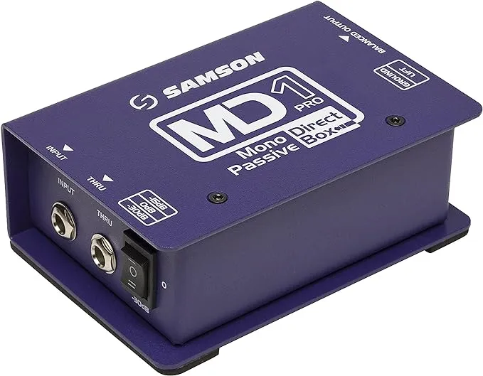 Samson MD1 Pro Mono Passive Direct Box