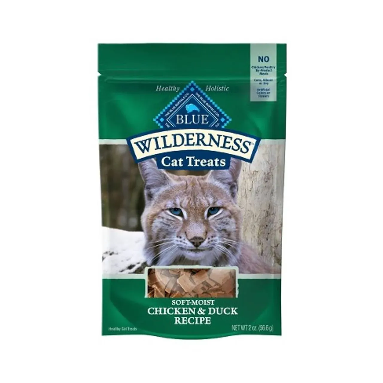 Blue Buffalo Wilderness Grain Free Soft-Moist Chicken & Duck Cat Treats