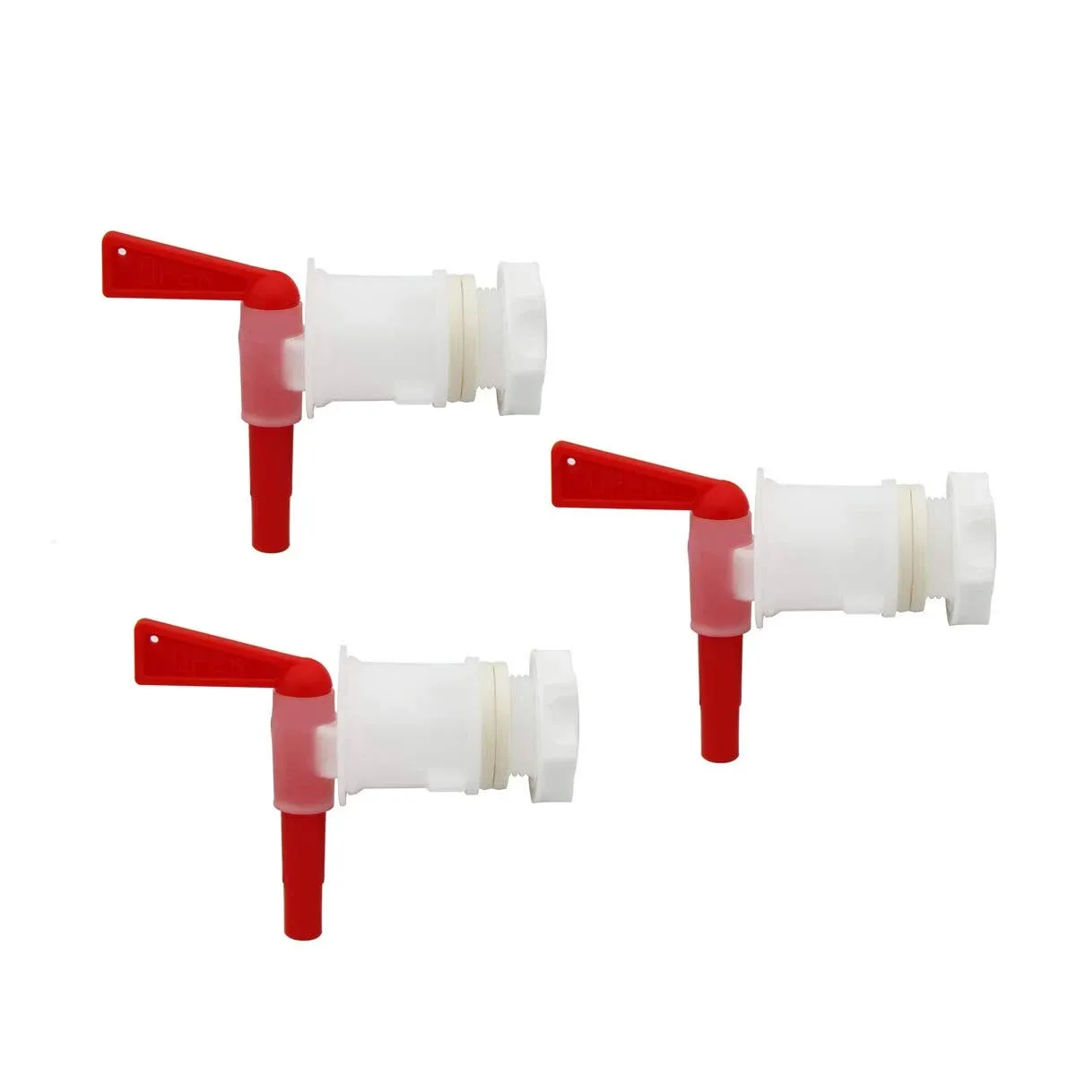 Bottling Bucket Plastic Tap, Replacement Spigot Bottling Spigot for Homebrew Wine Making Beer PACK of 3