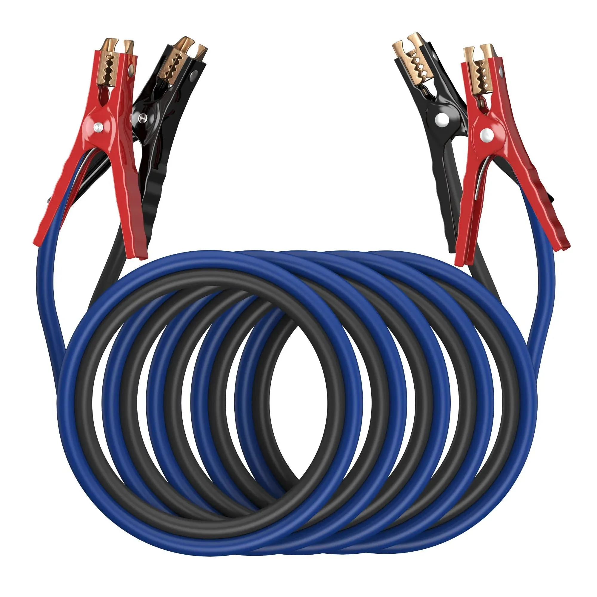 EXTRESPO Heavy Duty Jumper Cables - 4 Gauge 20 Feet 600AMP Automotive Booster ...