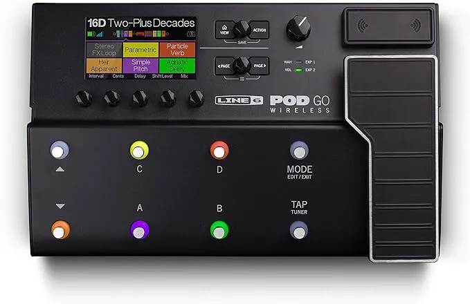 Line 6 Pod Go Wireless Guitar Multi-Effects Processor