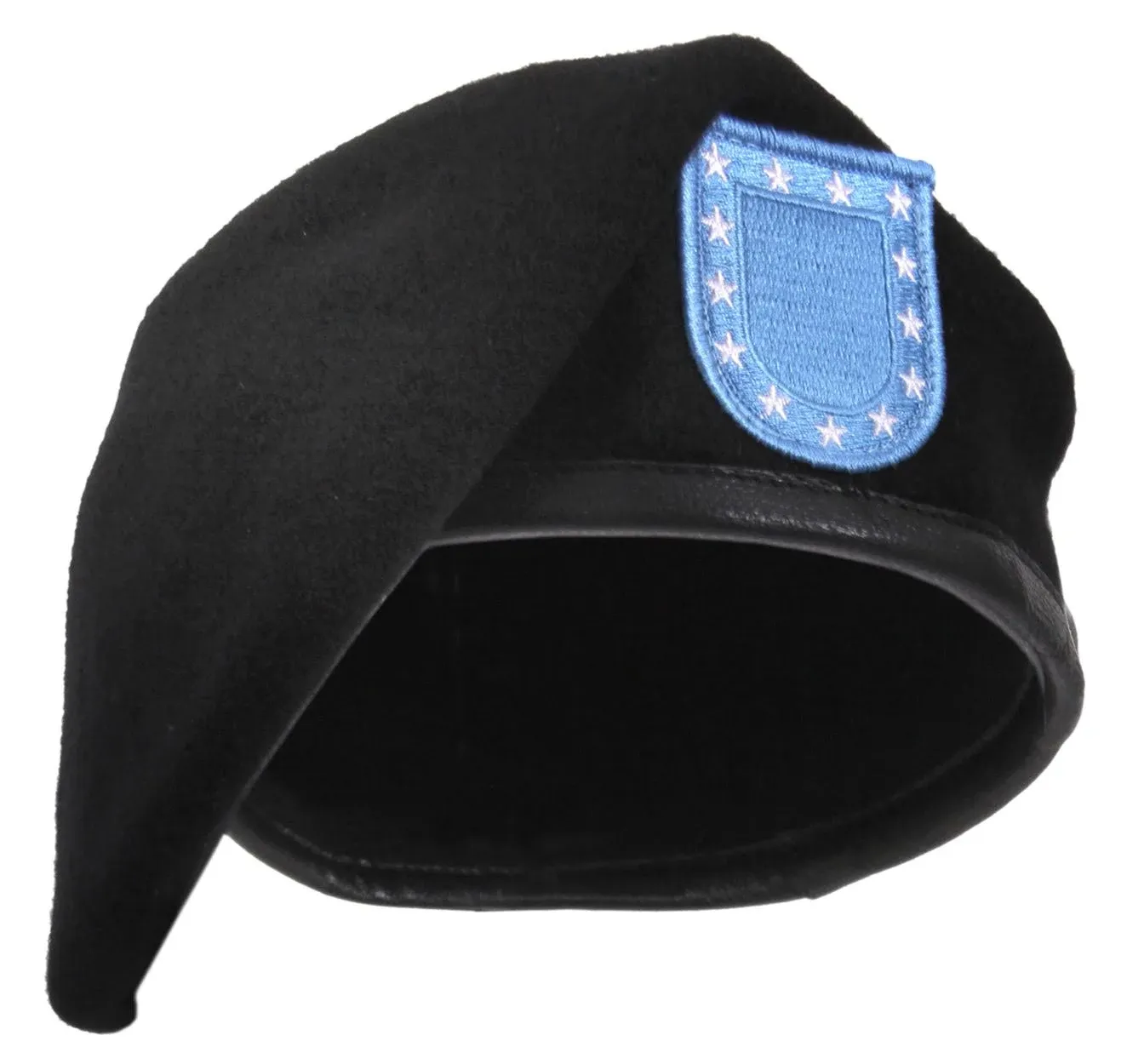 GI Army Inspection Ready Beret With Flash Black