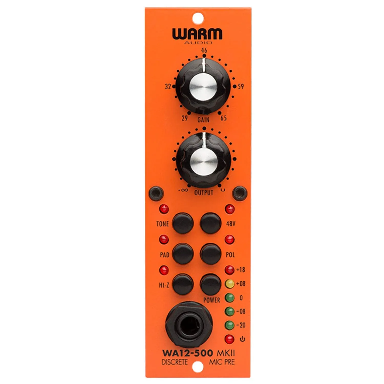 Warm Audio WA12-500 MKII Discrete 500 Series Mic Pre Module | Reverb