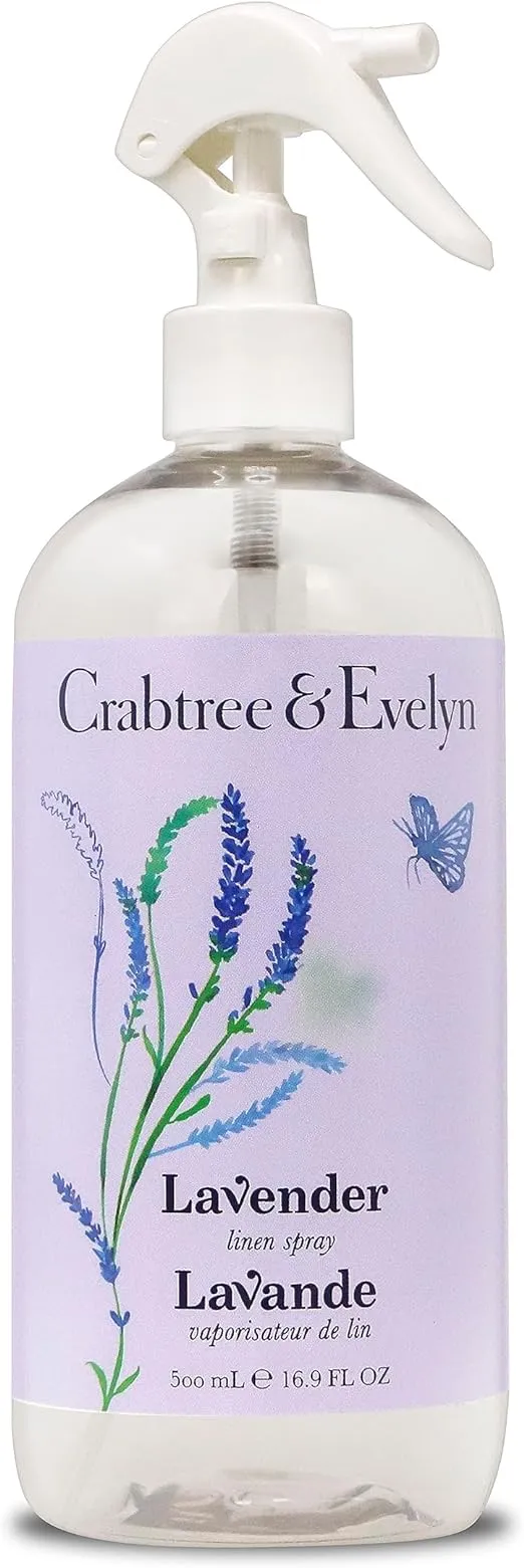 Crabtree & Evelyn Lavender Linen Spray 500 ml (16.9 oz) by Crabtree & Evelyn