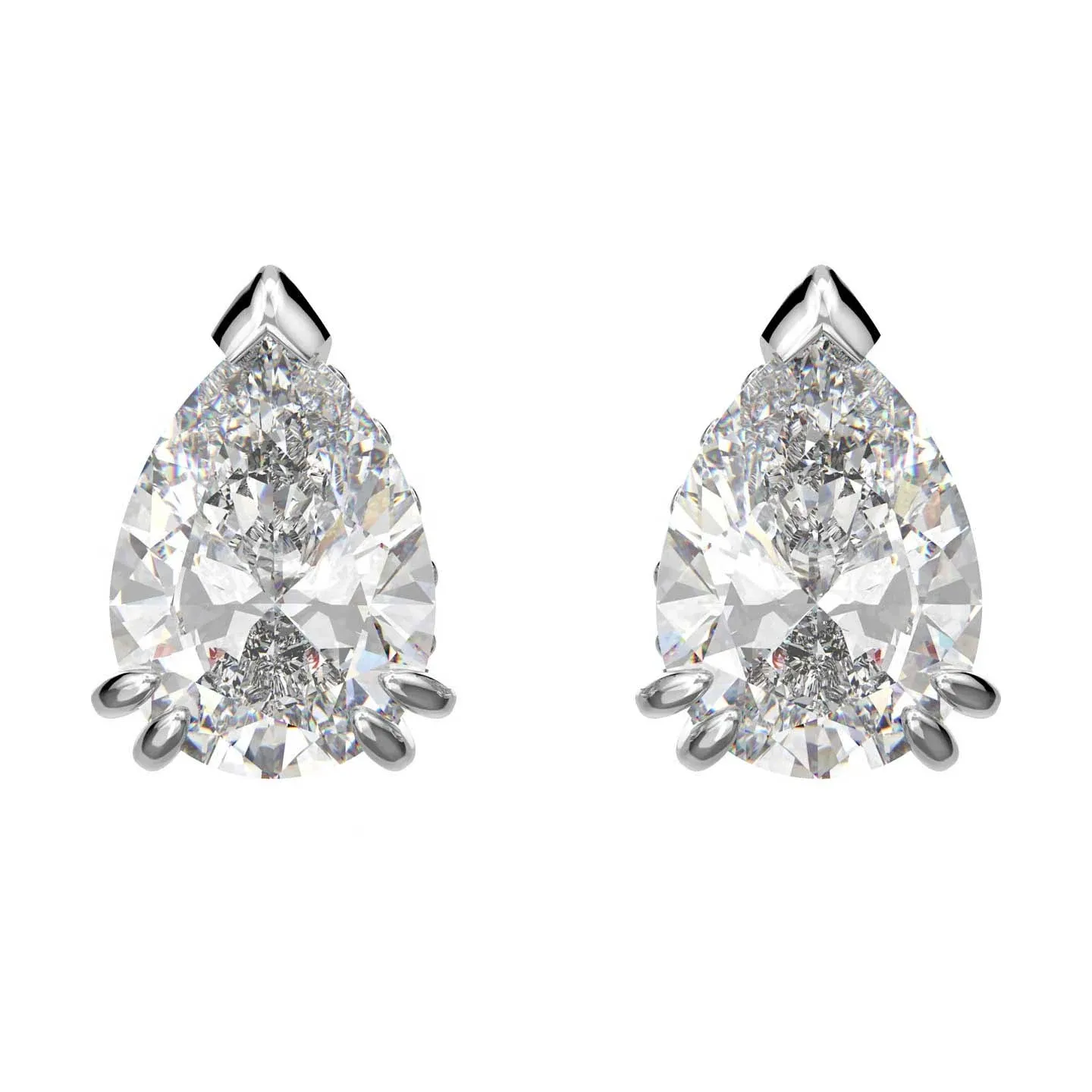 Swarovski Attract Pear Stud Pierced Earrings