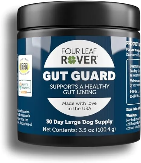 Four Leaf Rover Gut Guard Dog Probiotics