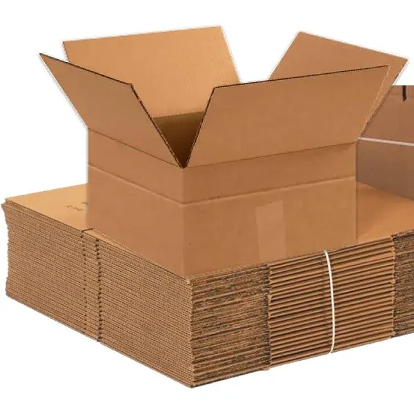 12" x 12" x 6" Multi-Depth Corrugated Boxes