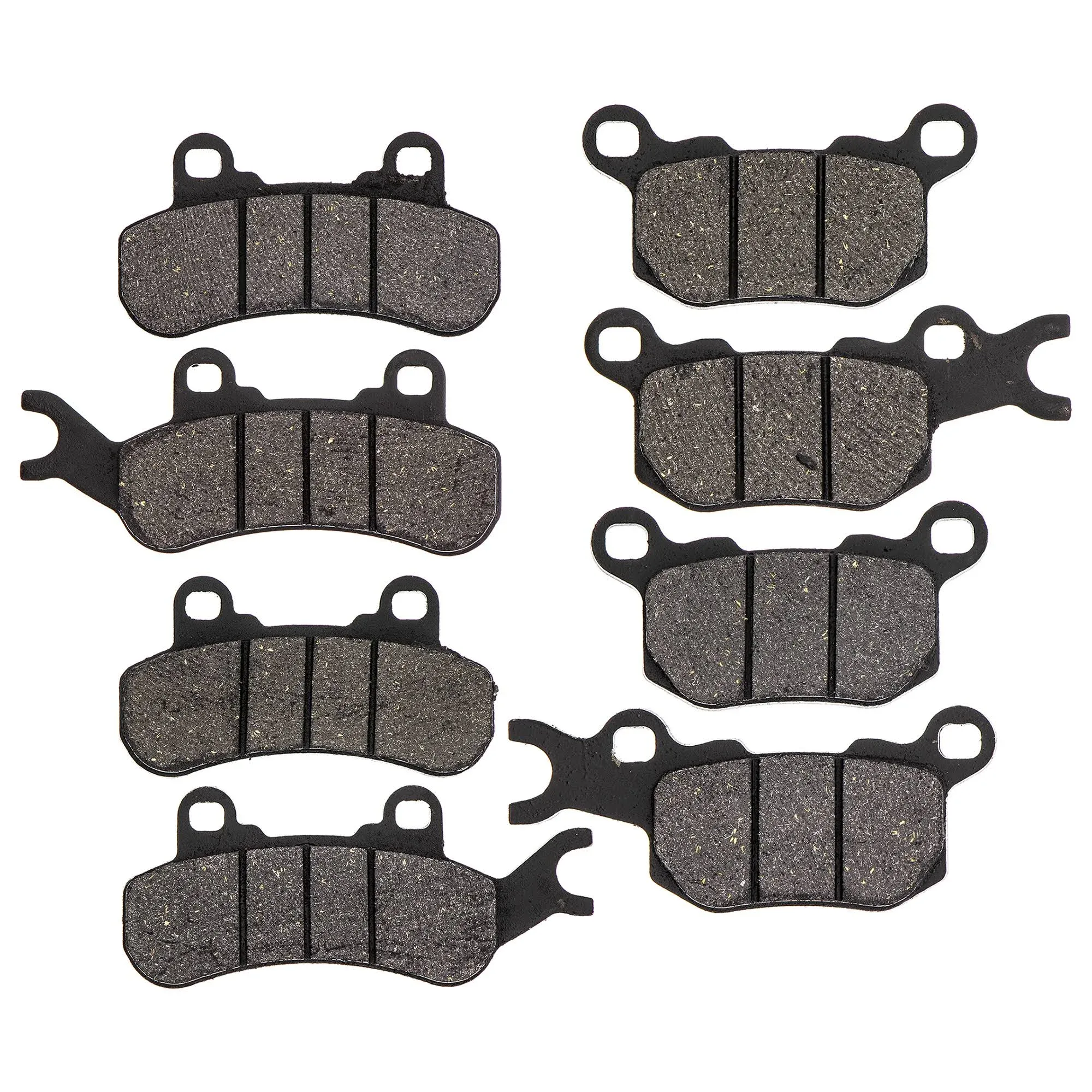 Niche Brake Pad Kit for Can-Am Defender Hd10 Hd8 Max T 715900379 715900380 715900381 Front Rear Semi-Metallic