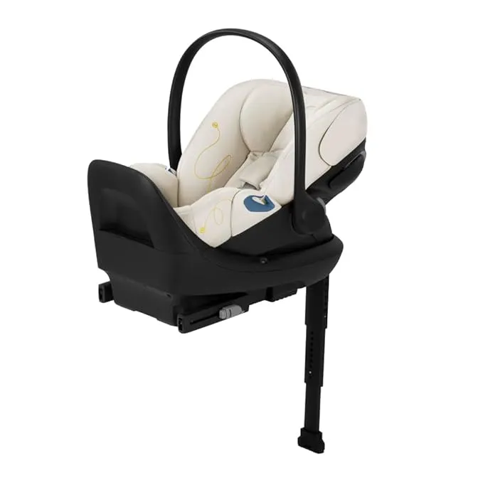 Cybex Cloud G Comfort Extend Infant Car Seat with Anti-Rebound Base, Linear Side Impact Protection, Latch Install, Ergonomic Full Recline, Extended Leg Rest, Ocean Blue