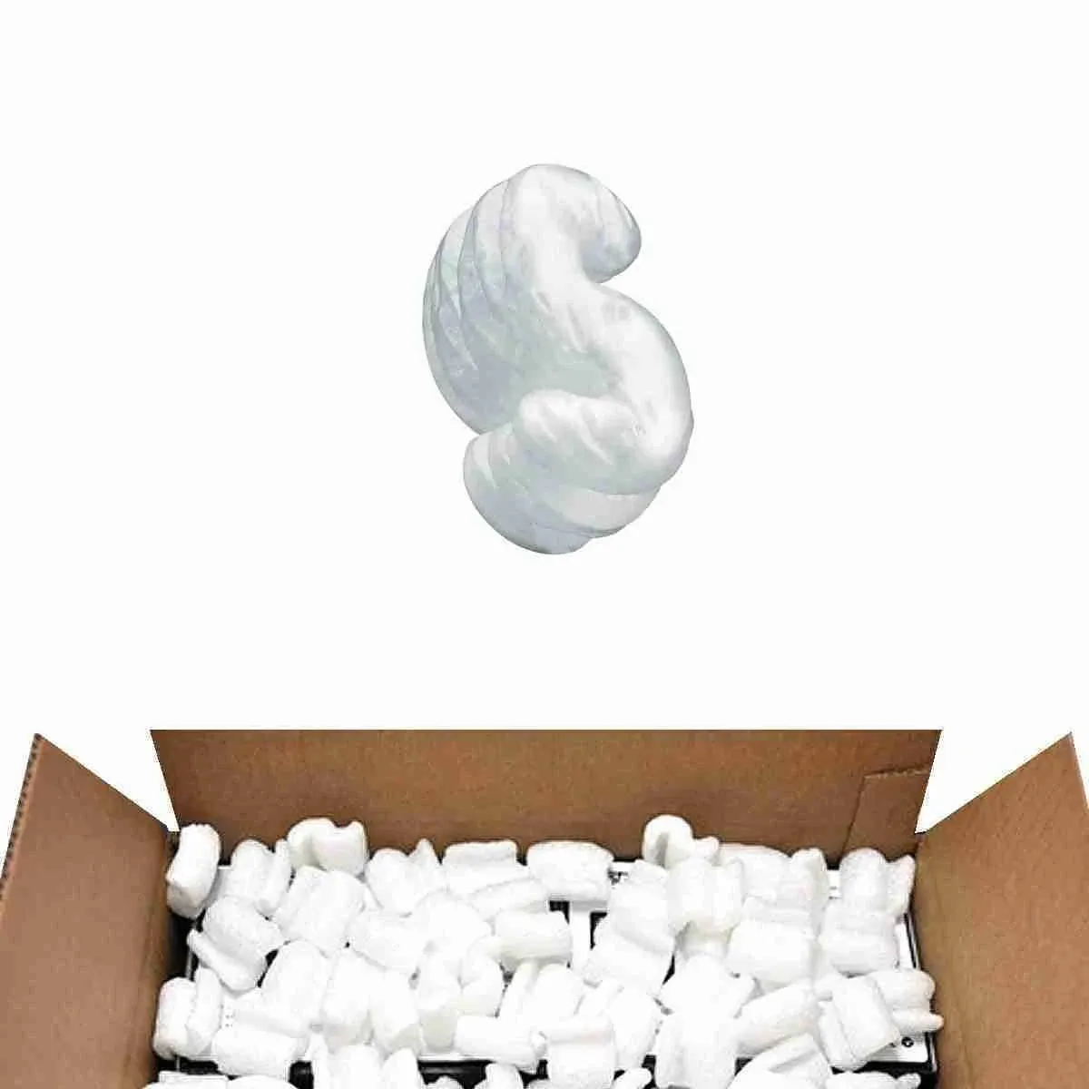 Packing Peanuts - 3 cuft.- Industrial Packaging Shipping Void Fill