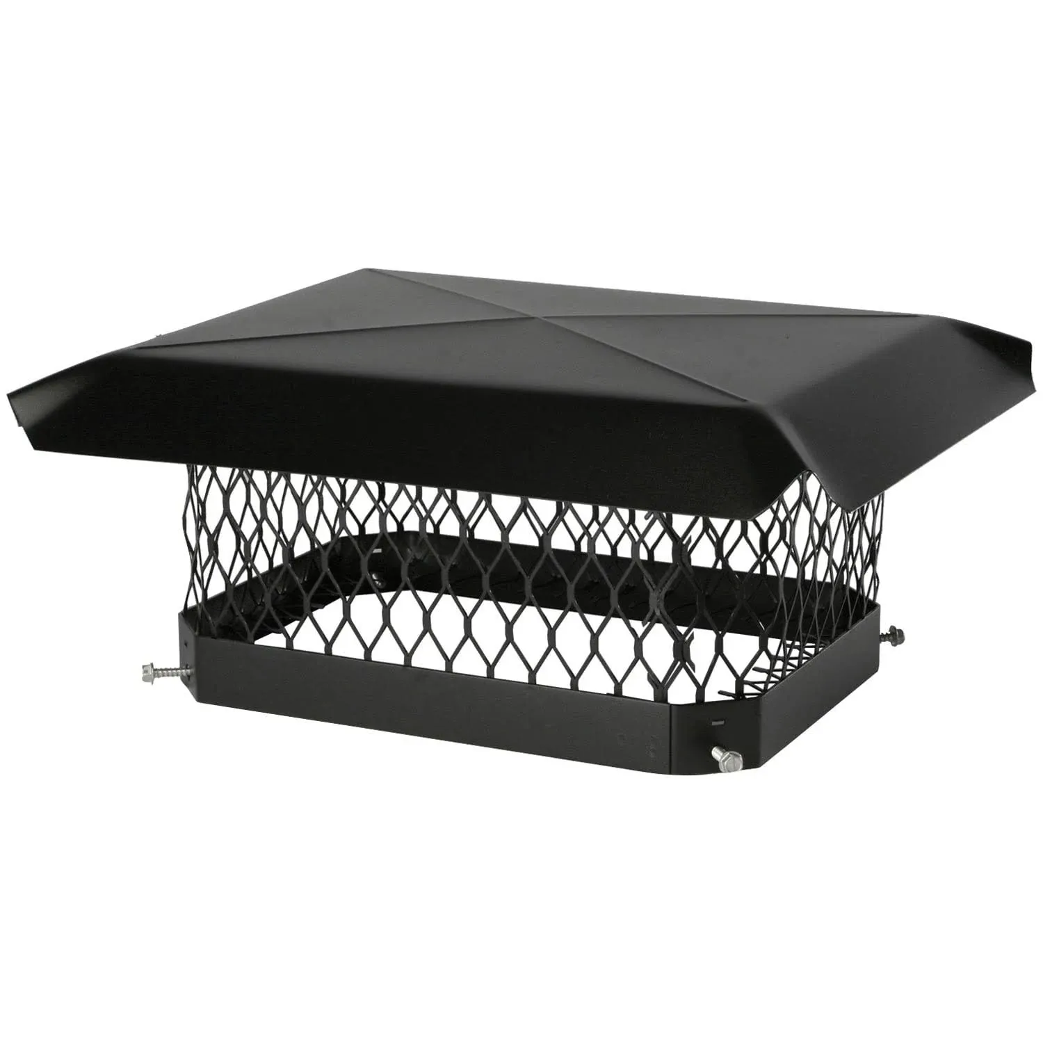 NEW HY-C SC913 9X13 STEEL BLACK STOVE CHIMNEY PIPE CAP SHELTER COVER USA 6393458