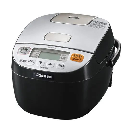 Zojirushi 612252-NL-BAC05SB Micom Rice Cooker and Warmer, Silver Black