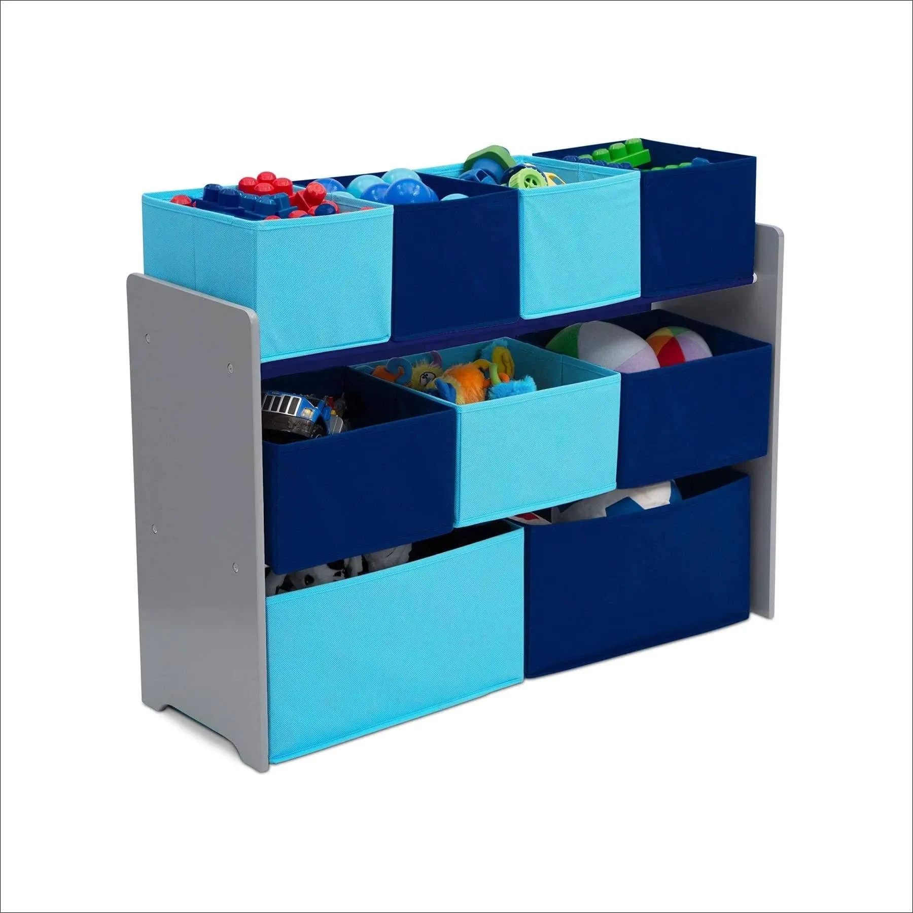 Delta Children Deluxe Multi Bin Toy Organizer with Storage Bins