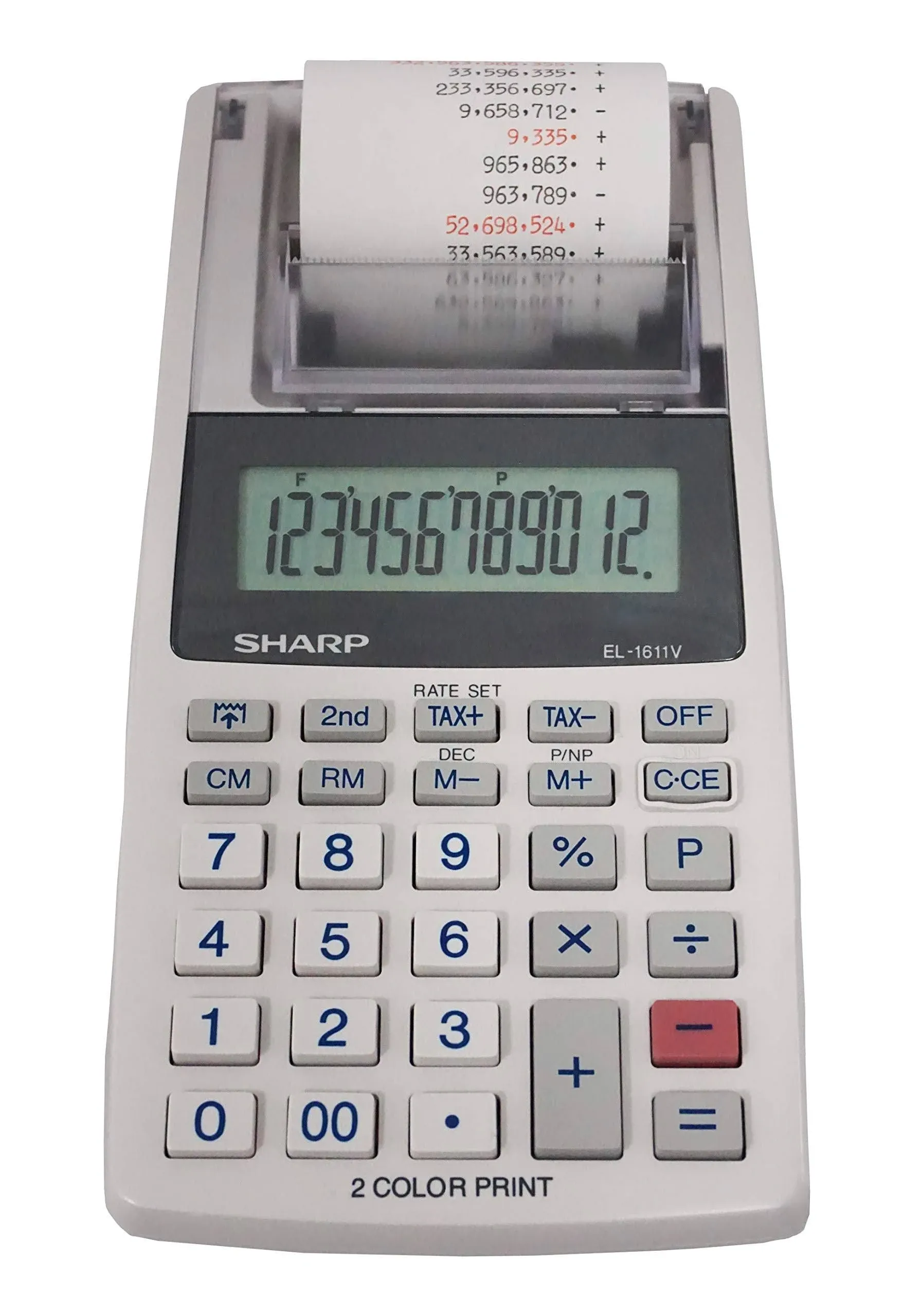 Sharp EL-1611V Printing Calculator