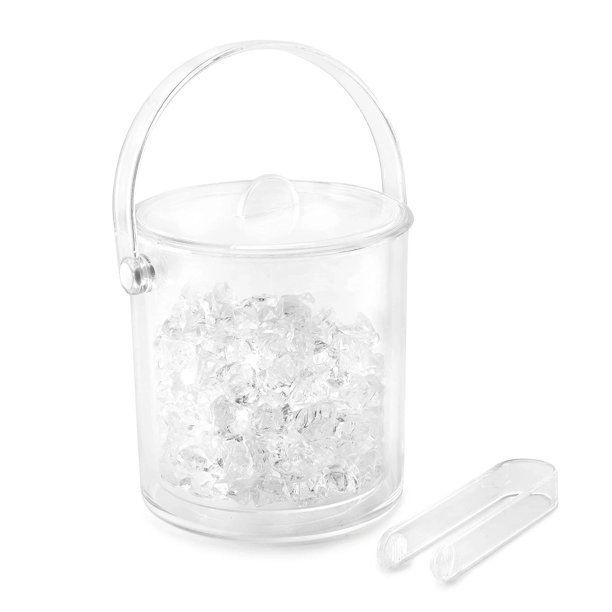 Huang Acrylic 1 1/2 qt Double Wall Ice Bucket