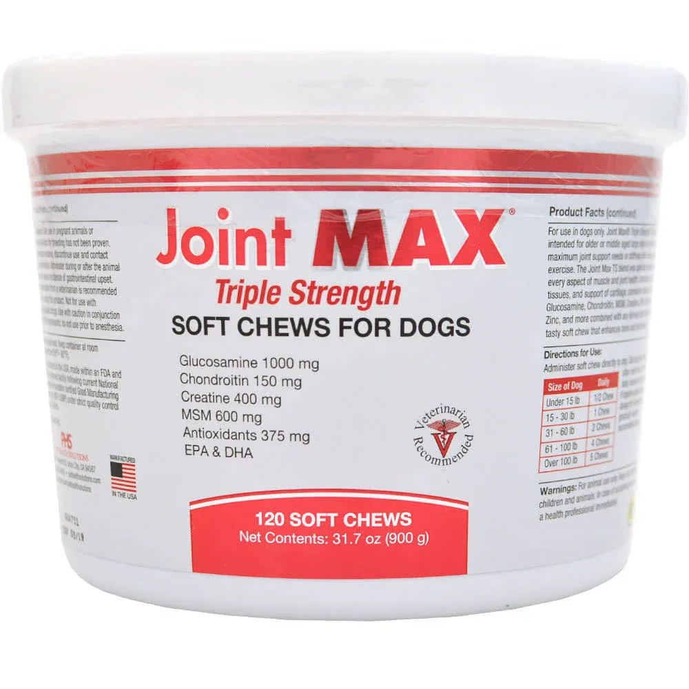 Joint Max Triple Strength Granules for Dogs, 120 Doses