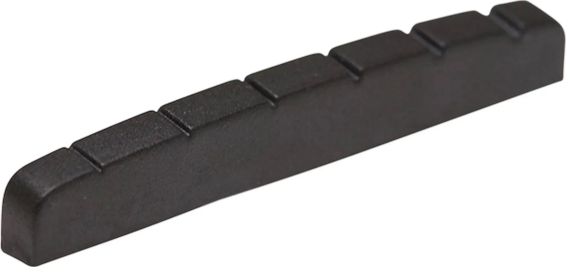 Graph Tech PT-5010-00 XL Fender Style Flat Bottom Slotted Black TUSQ Nut