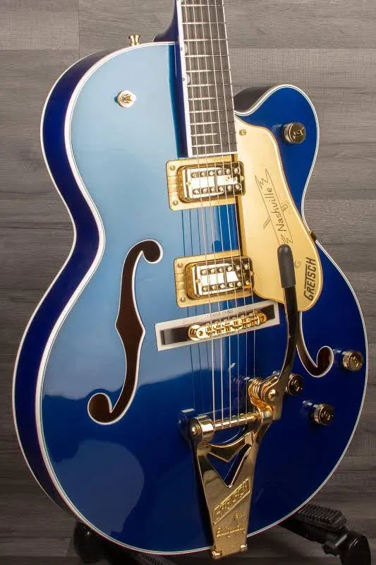 Gretsch G6120TG Players Edition Nashville Azure Metallic