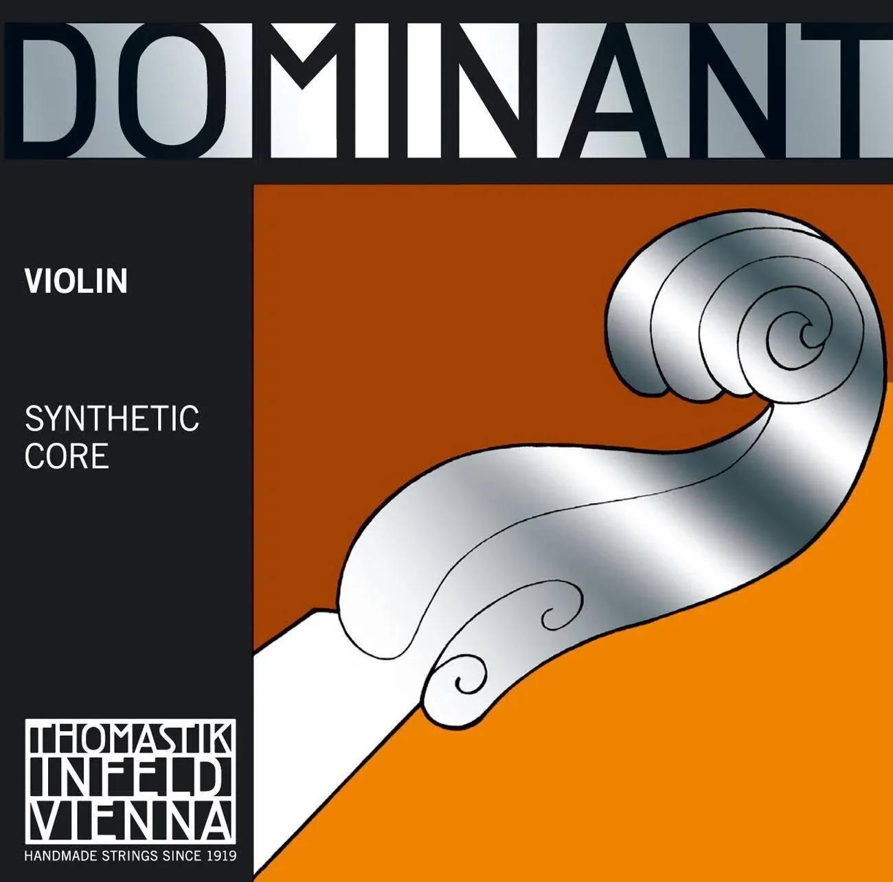 Thomastik-Infeld Dominant Violin Strings Set 1/2 Size Steel E Ball