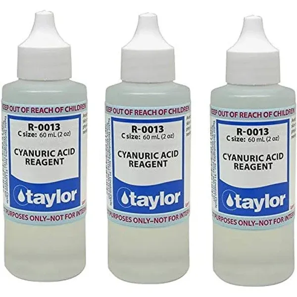 taylor R-0013 Cyanuric Acid Reagent (2 oz) (Pack of 3)