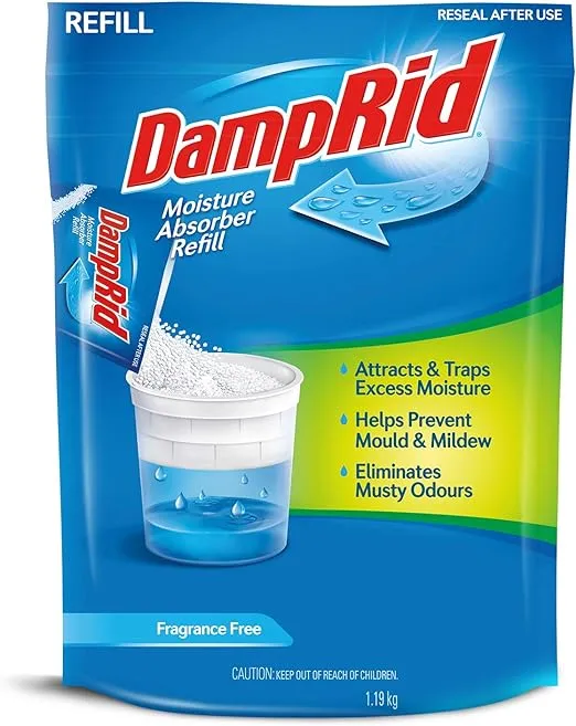 DampRid FG30K Moisture Absorber Refill, 42-Ounce