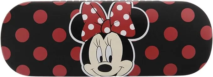 Cal Optix Disney Minnie Mouse Hard Shell Eyeglass Case Clamshell for Boys Girls